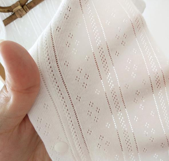 Comfortable, lightweight 100% cotton onesie