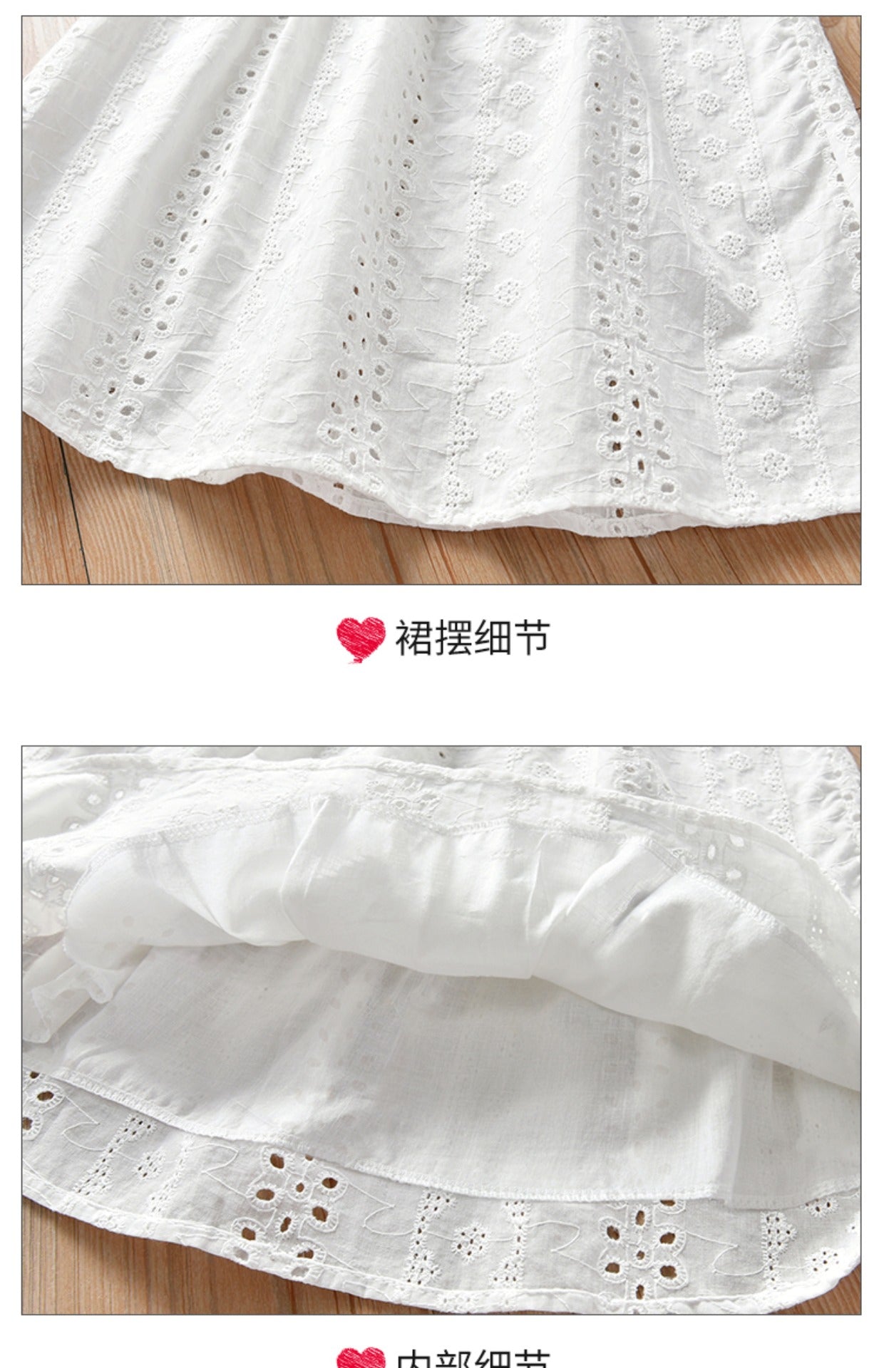 Sweet and Cute Pure Cotton Dress_001