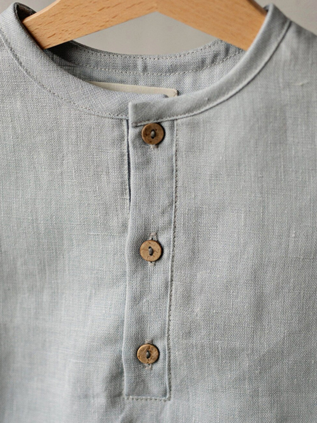 Angelic Lightweight, Soft, and Cool Cotton-Linen Shirt for Boys