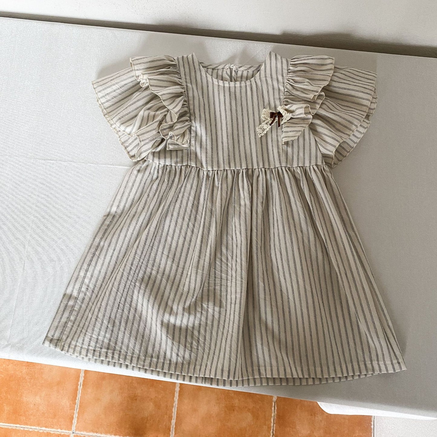 Angelic Stylish Stripe 100% Cotton Boys' Shirt Set