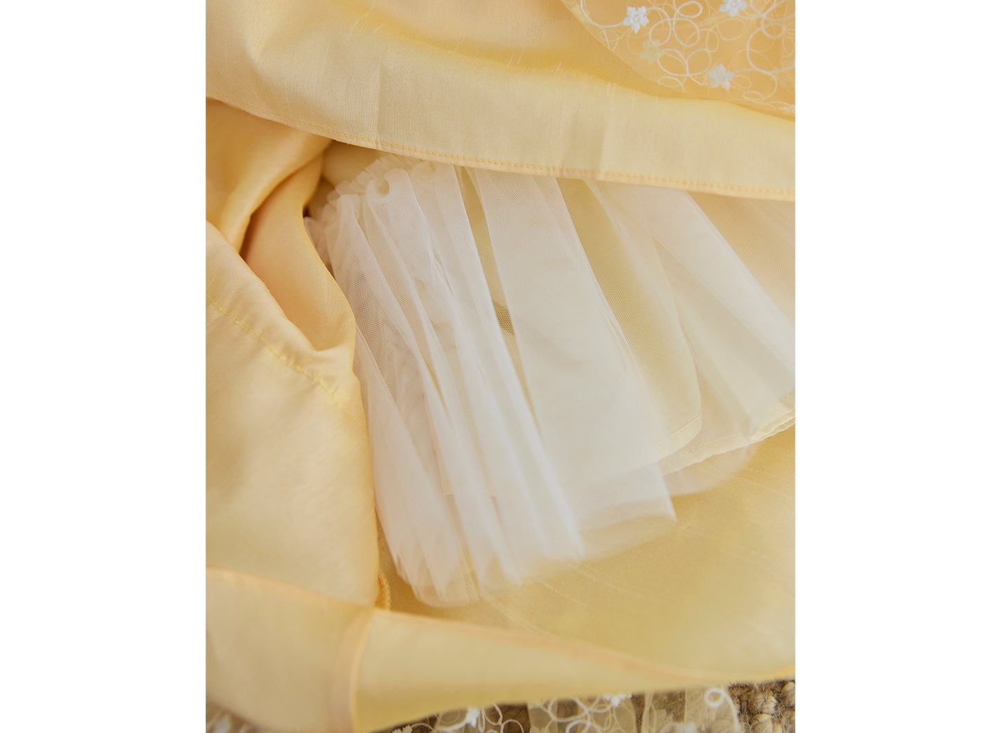 Amazing Courtly Style Embroidered Layered Princess Dress