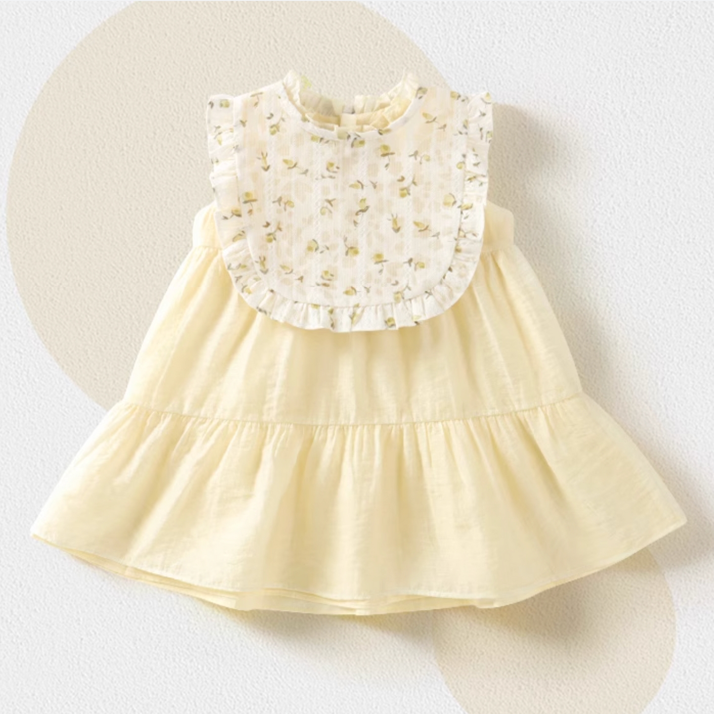 Angelic Korean-Style Sleeveless Princess Dress