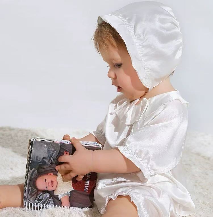 Amazing Silk Baby Romper (100% Mulberry Silk)