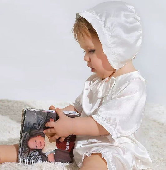 Amazing Silk Baby Romper (100% Mulberry Silk)