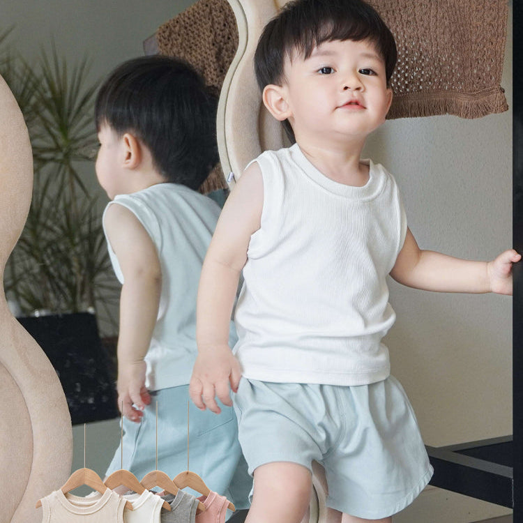 Comfortable and cool Vest for boys Three for 99 SAR —Great Deal