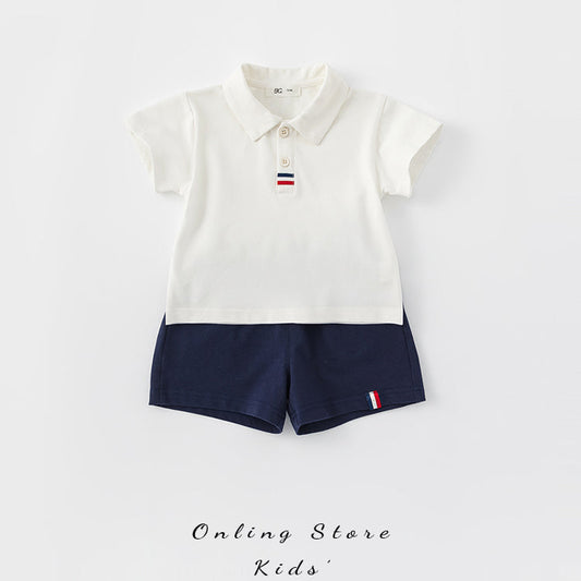 Stylish, Soft, and Breathable Boys' Polo Suit