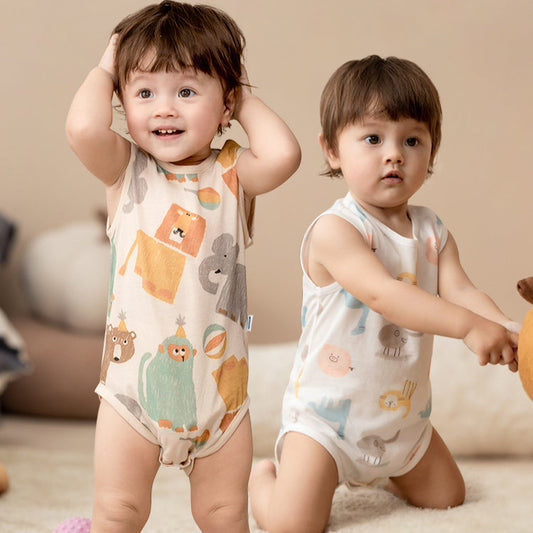 Angelic Baby summer sleeveless cotton  bodysuit