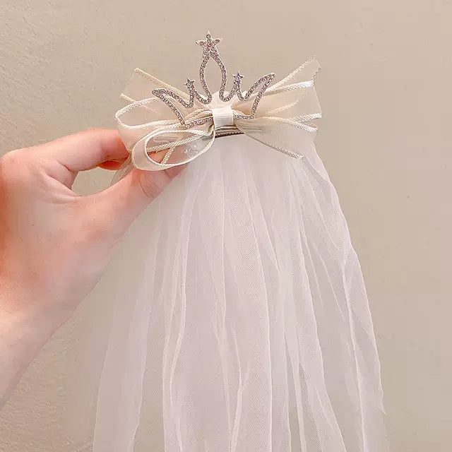 Girl Princess Crown Veil