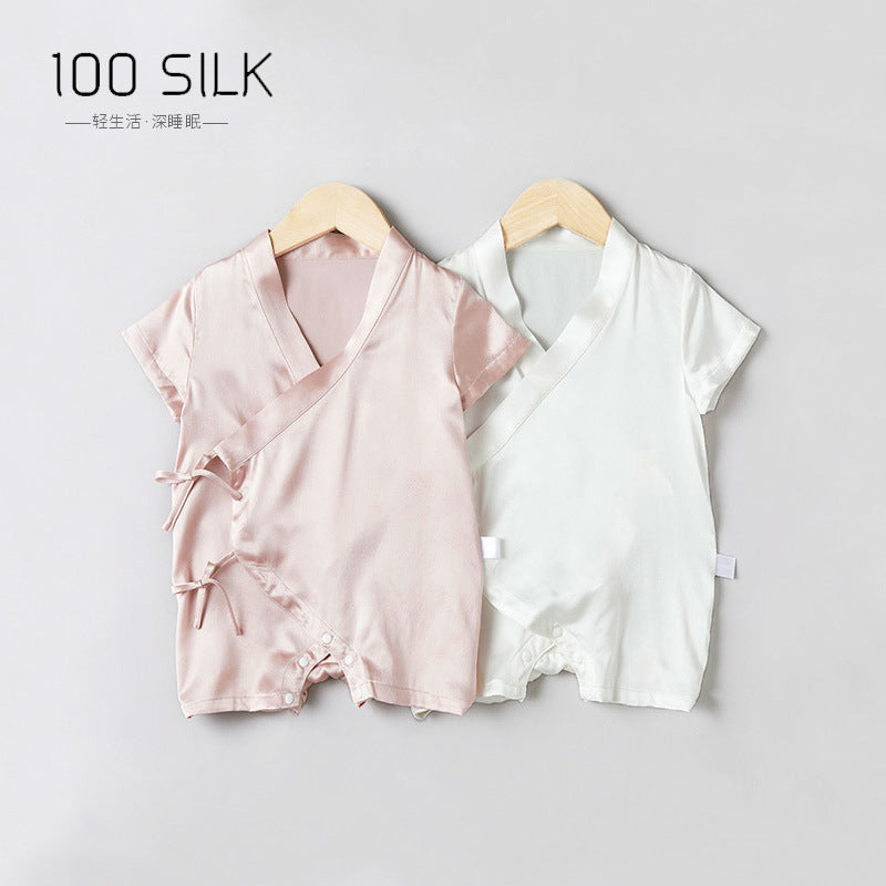 Silk Baby Romper (100% Mulberry Silk)