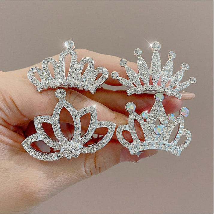 Girls crown hairpin