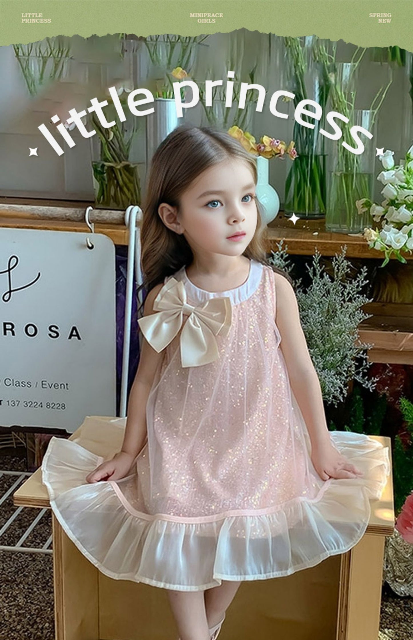 Amazing Elegant Princess Dress for Girls