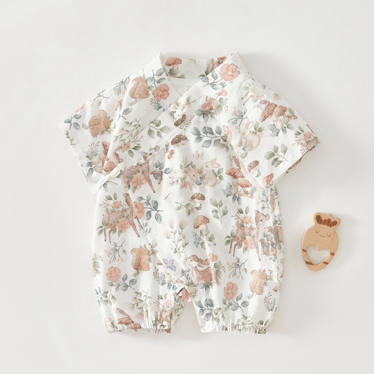 Angelic Organic cotton Bamboo fiber Cool and Comfortable Baby Onesie