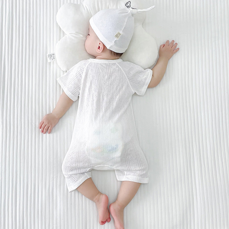 Comfortable, lightweight 100% cotton onesie Three for 99 SAR —Great Deal