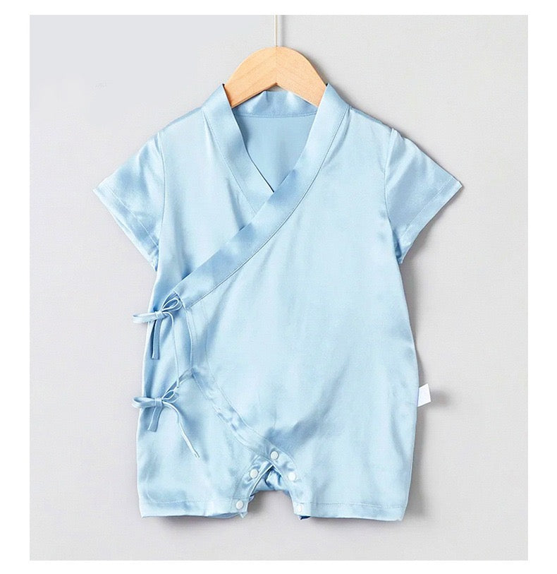 Silk Baby Romper (100% Mulberry Silk)