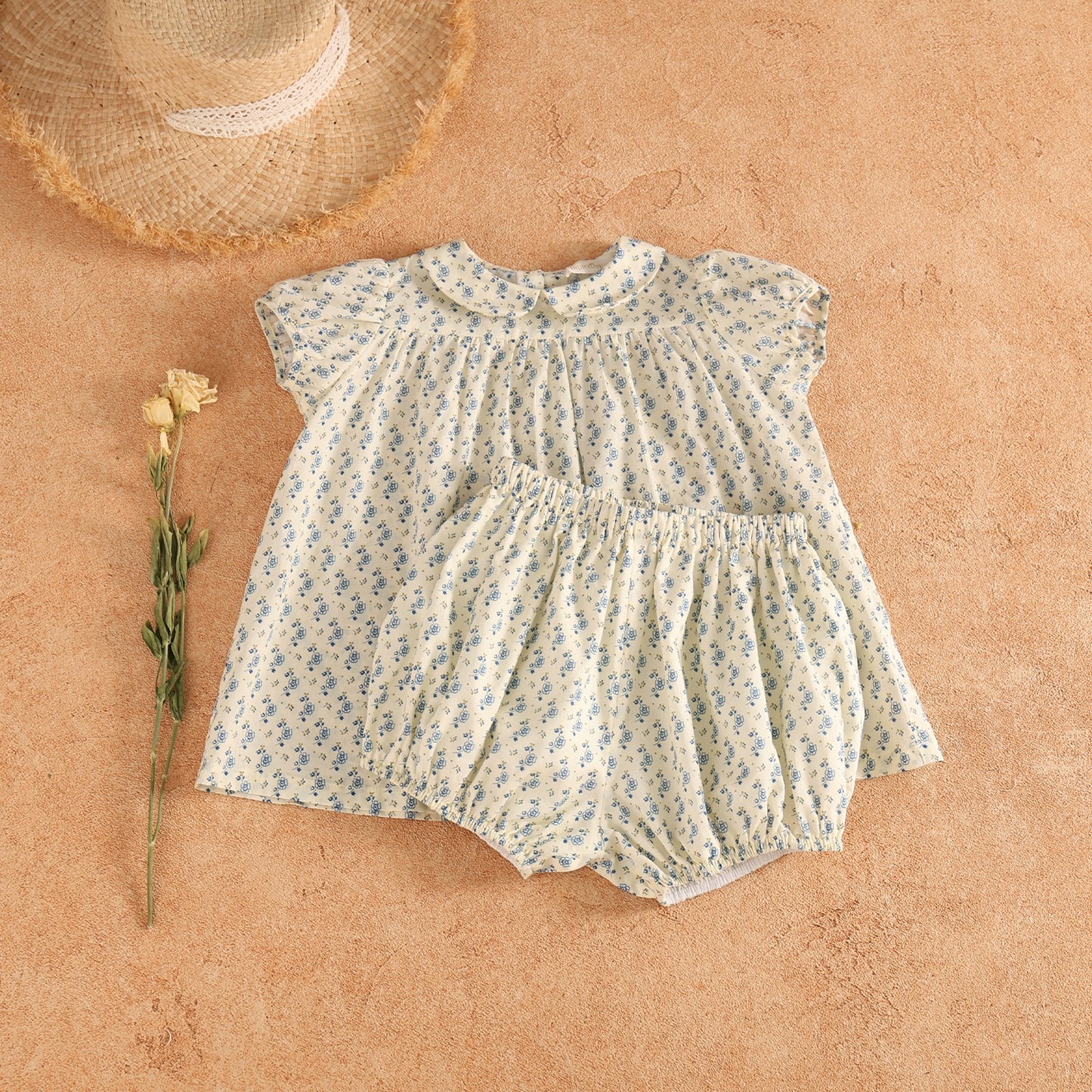 Angelic Girl's Knitted Princess Romper