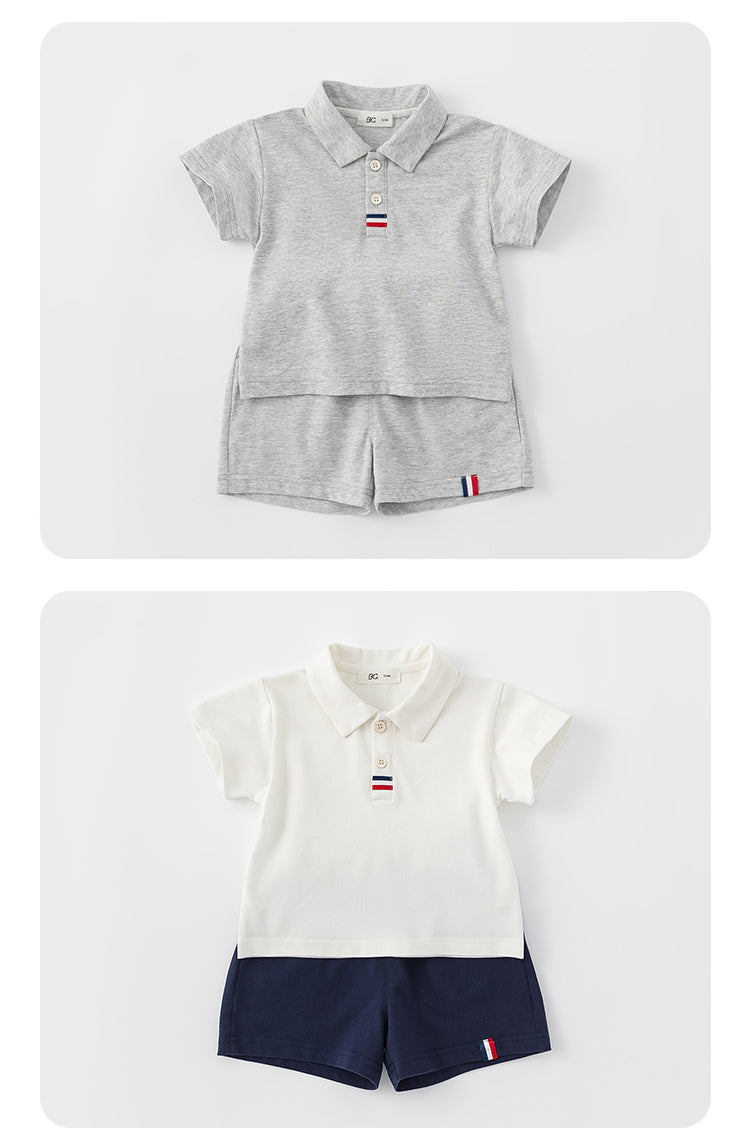 Stylish, Soft, and Breathable Boys' Polo Suit