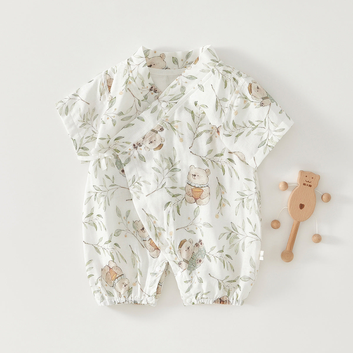 Angelic Organic cotton Bamboo fiber Cool and Comfortable Baby Onesie