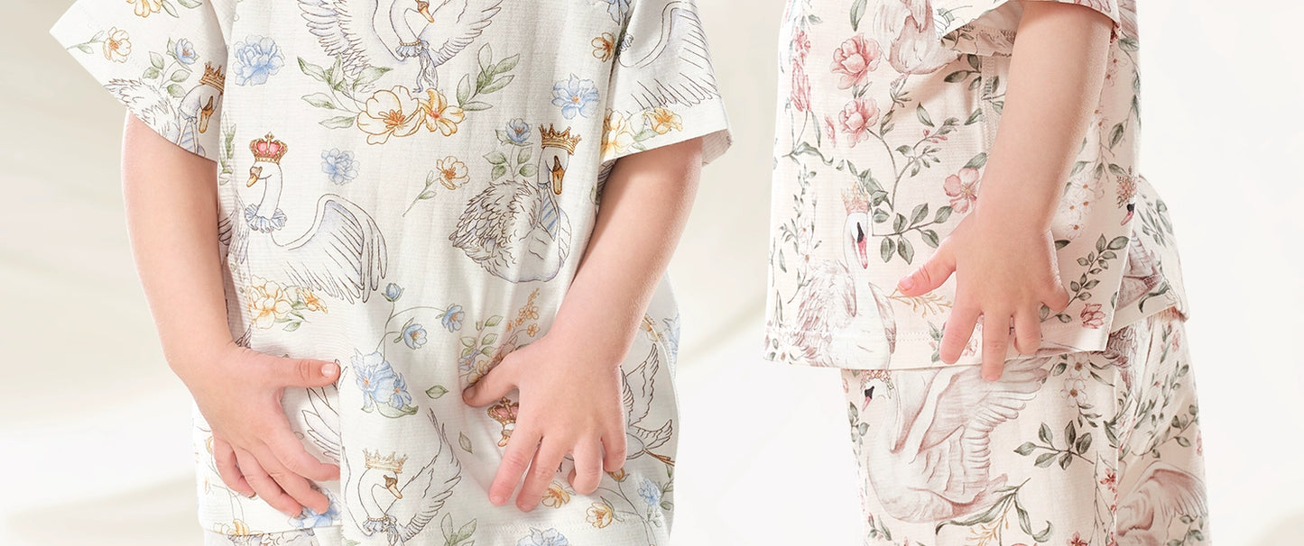 Breathable Pure Cotton Separate-suit