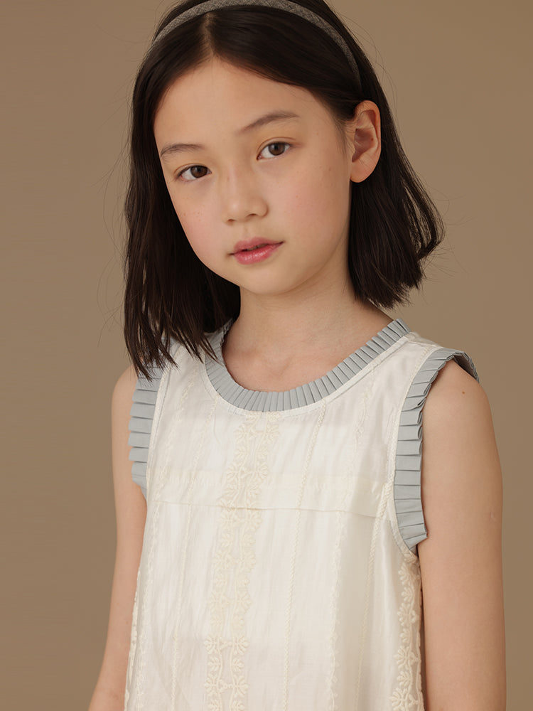 Korean-Style Sleeveless Princess Dress