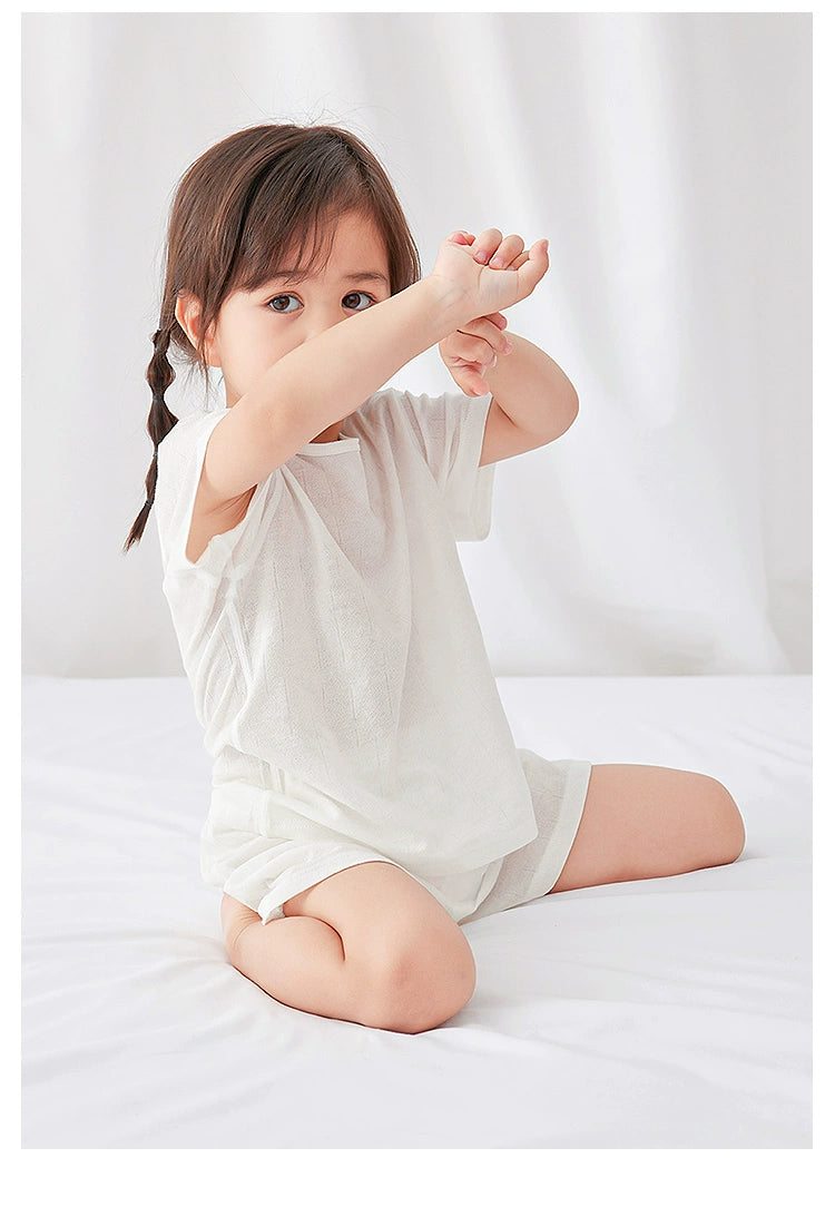 Children's Pajamas for Girls Silk