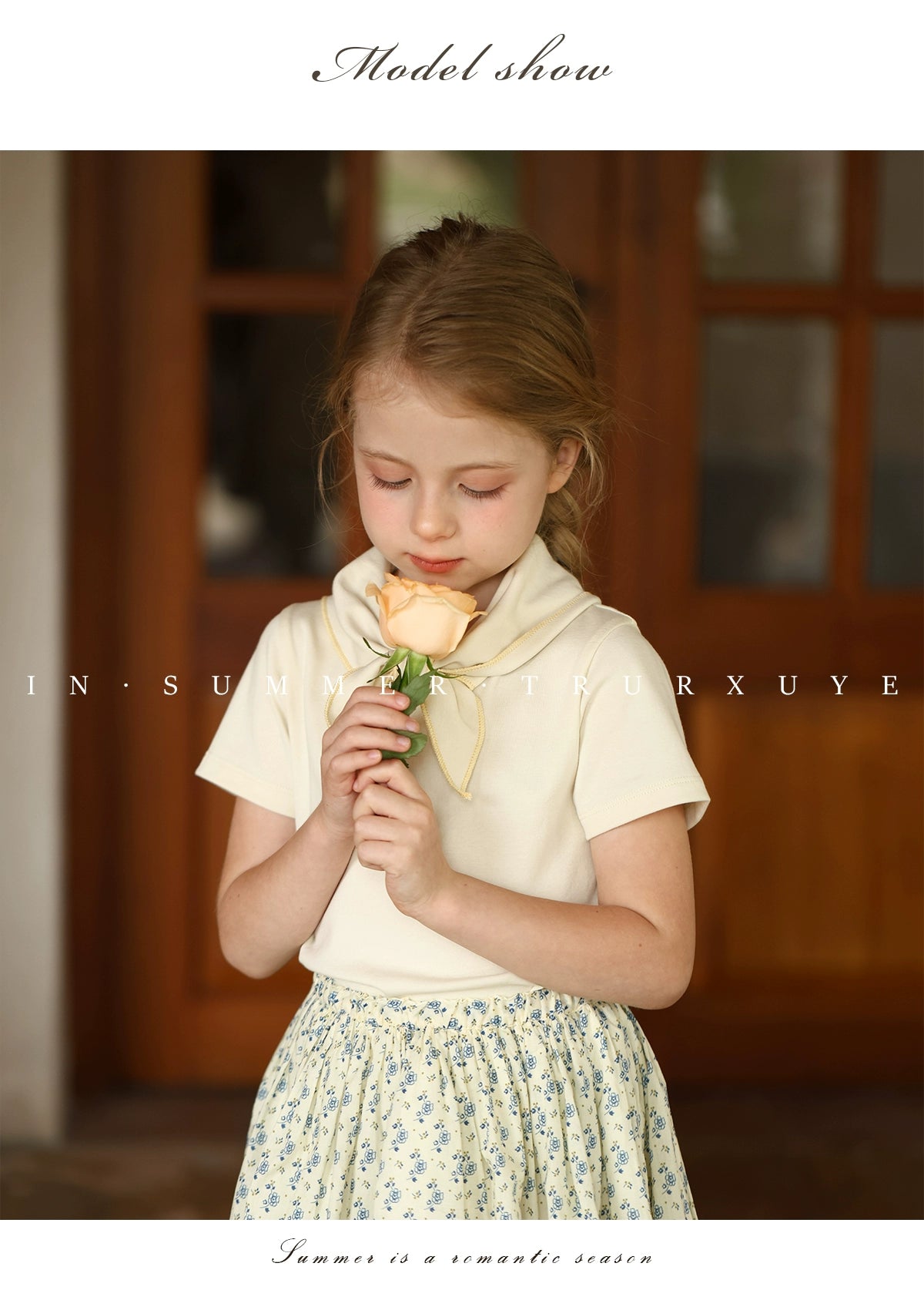 Angelic Bow tie short sleeve baby girl T-shirt