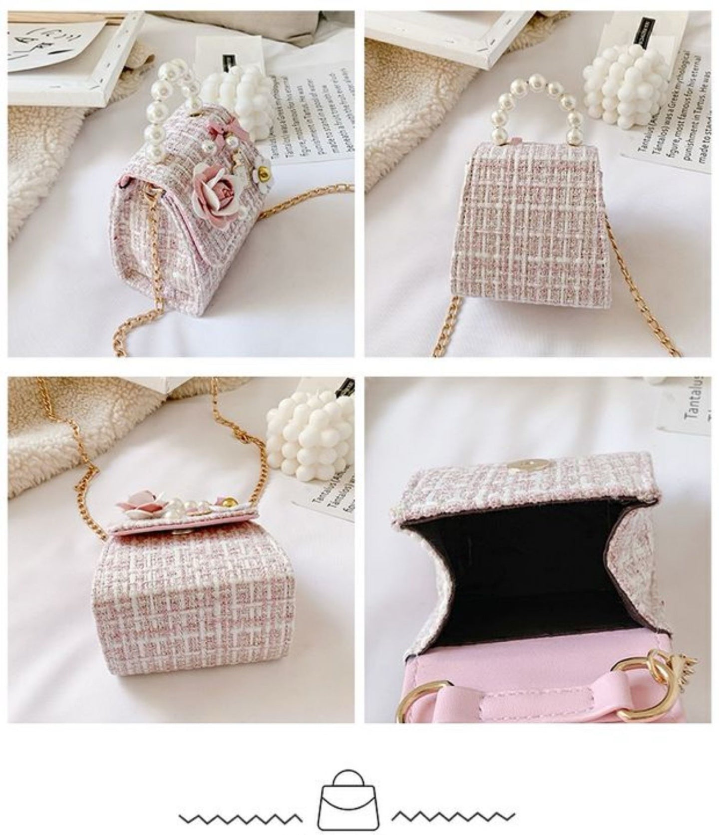 Girls Princess Chanel Style Bag