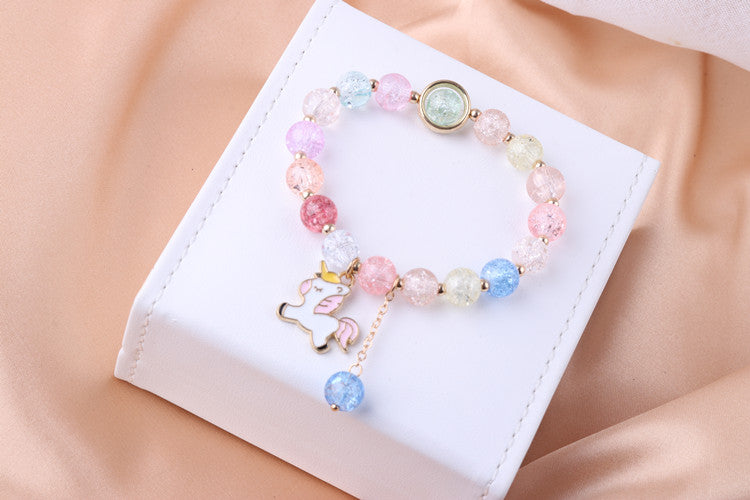 Korean style cute unicorn bracelet