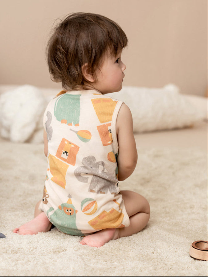 Angelic Baby summer sleeveless cotton  bodysuit