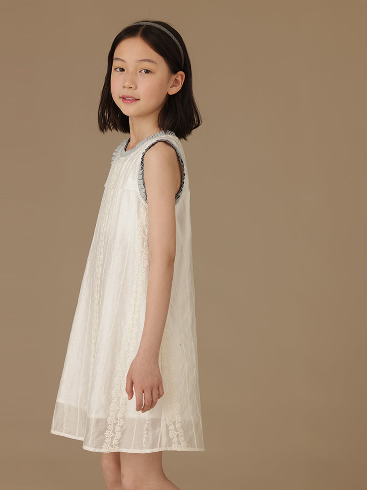 Korean-Style Sleeveless Princess Dress