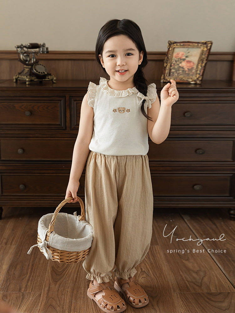 Cool and Comfortable Wide-Leg Pants for Girls in Summer