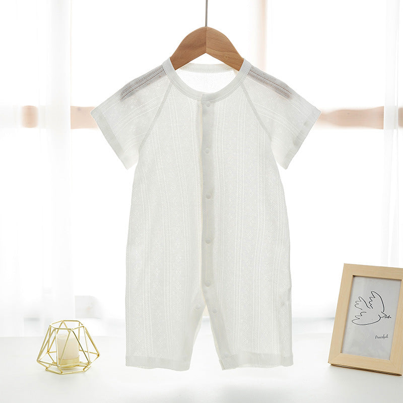 Comfortable, lightweight 100% cotton onesie Three for 99 SAR —Great Deal