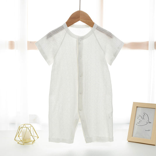 Comfortable, lightweight 100% cotton onesie