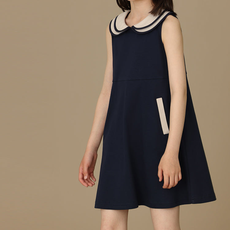 Sleeveless Girls' Dress_001