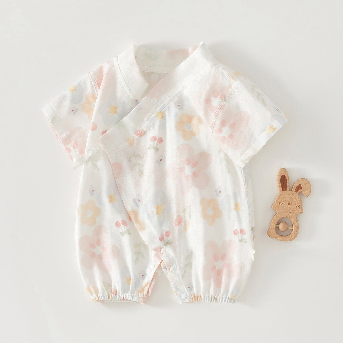 Angelic Organic cotton Bamboo fiber Cool and Comfortable Baby Onesie