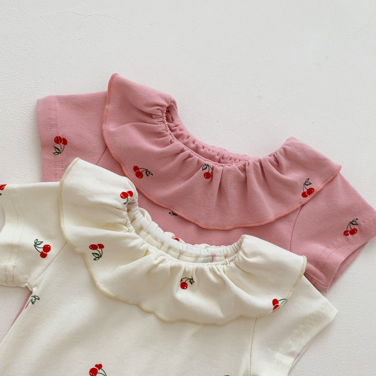 Angelic Cute Pure Cotton Bodysuit for Baby Girls