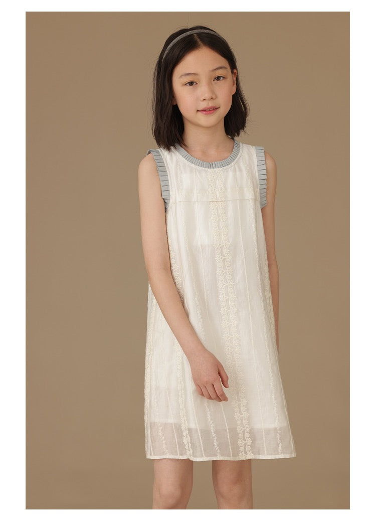 Korean-Style Sleeveless Princess Dress