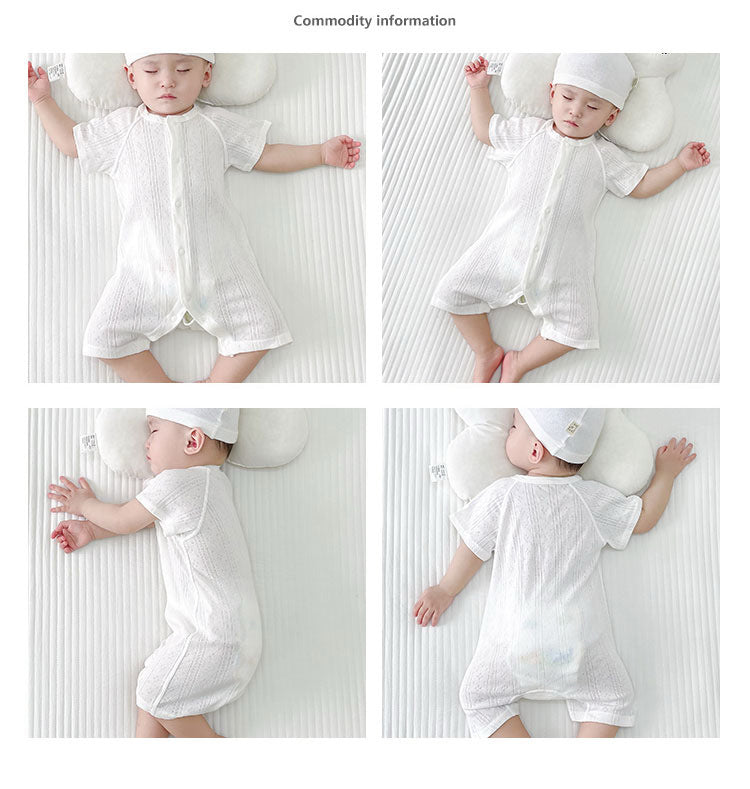 Comfortable, lightweight 100% cotton onesie Three for 99 SAR —Great Deal