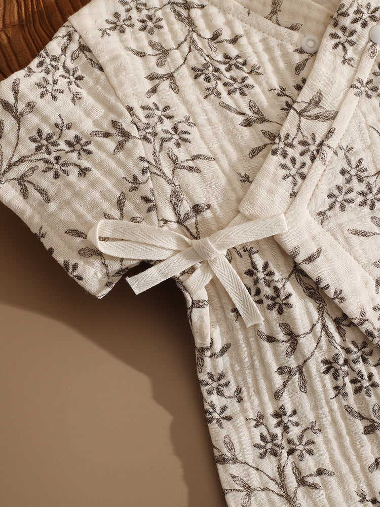 Natural Pure cotton infant onesie