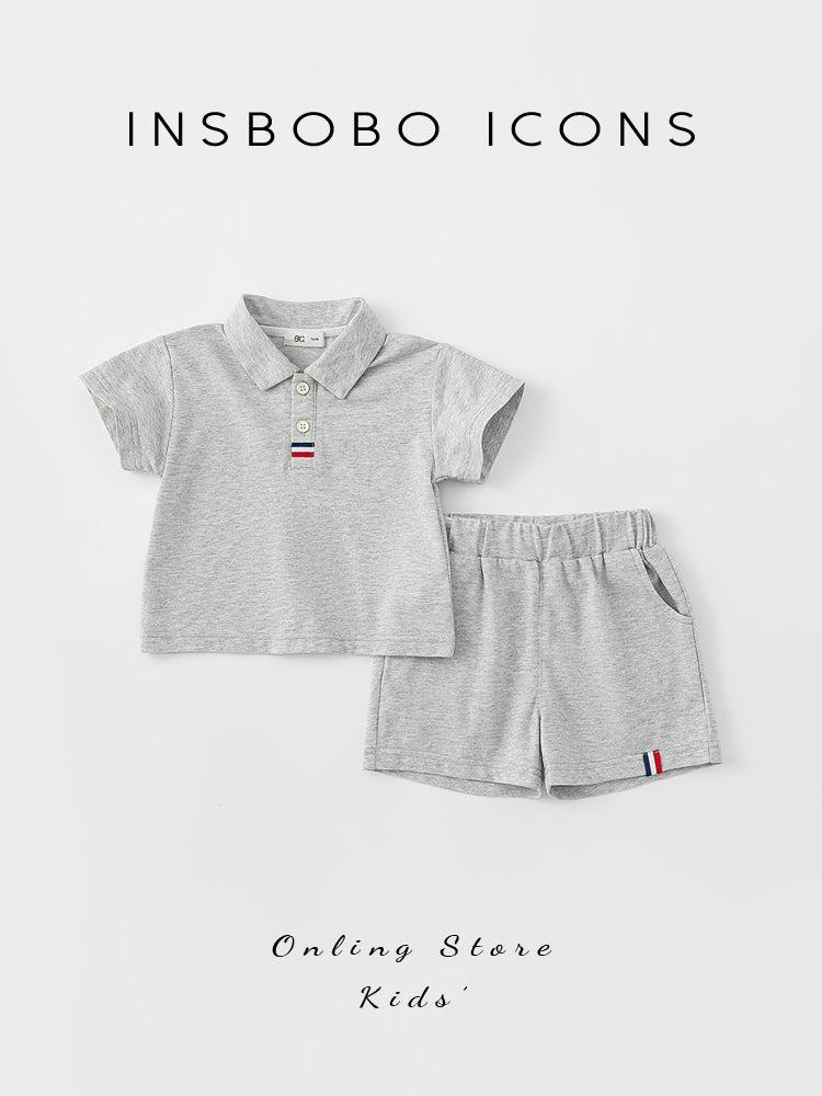 Stylish, Soft, and Breathable Boys' Polo Suit