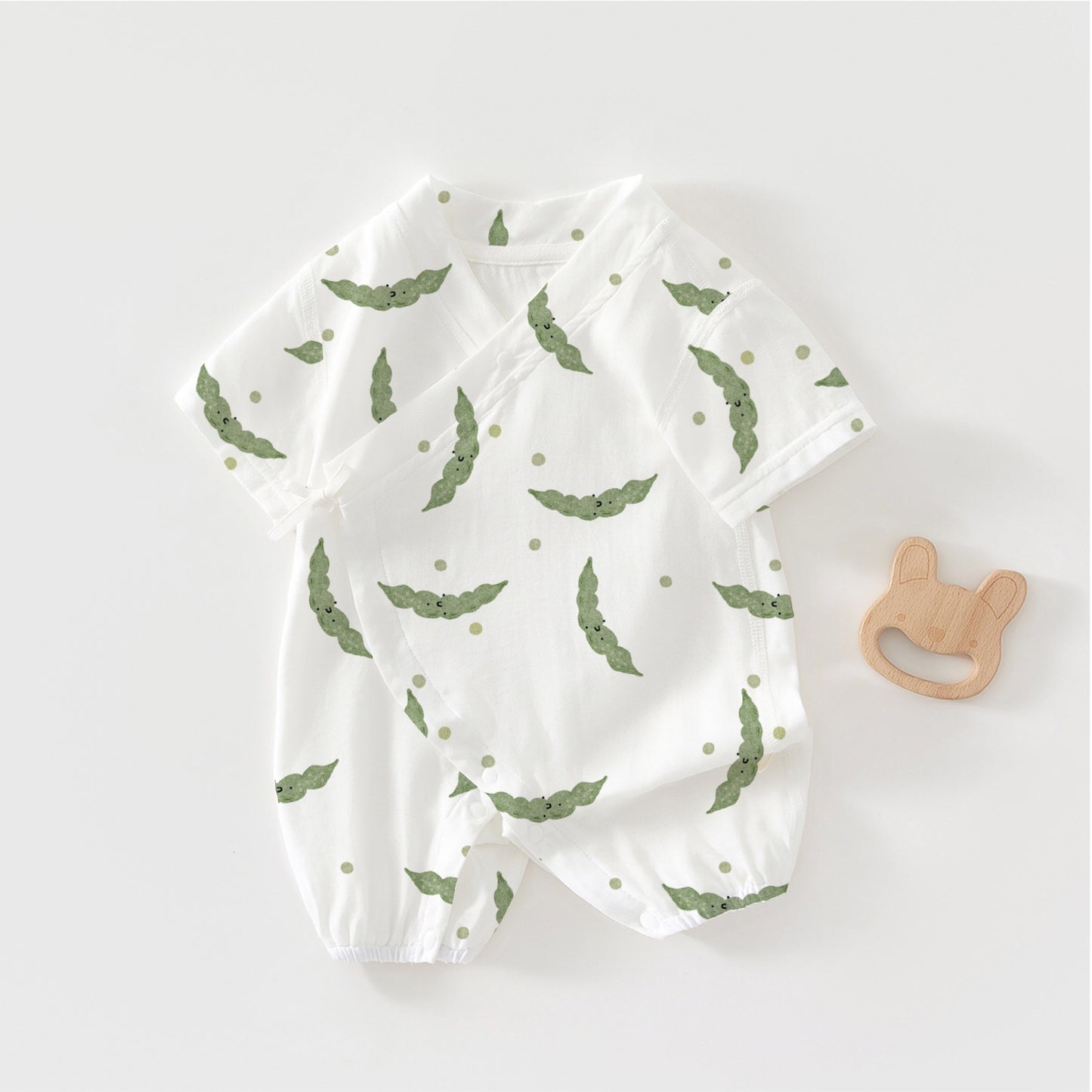 Angelic Organic cotton Bamboo fiber Cool and Comfortable Baby Onesie