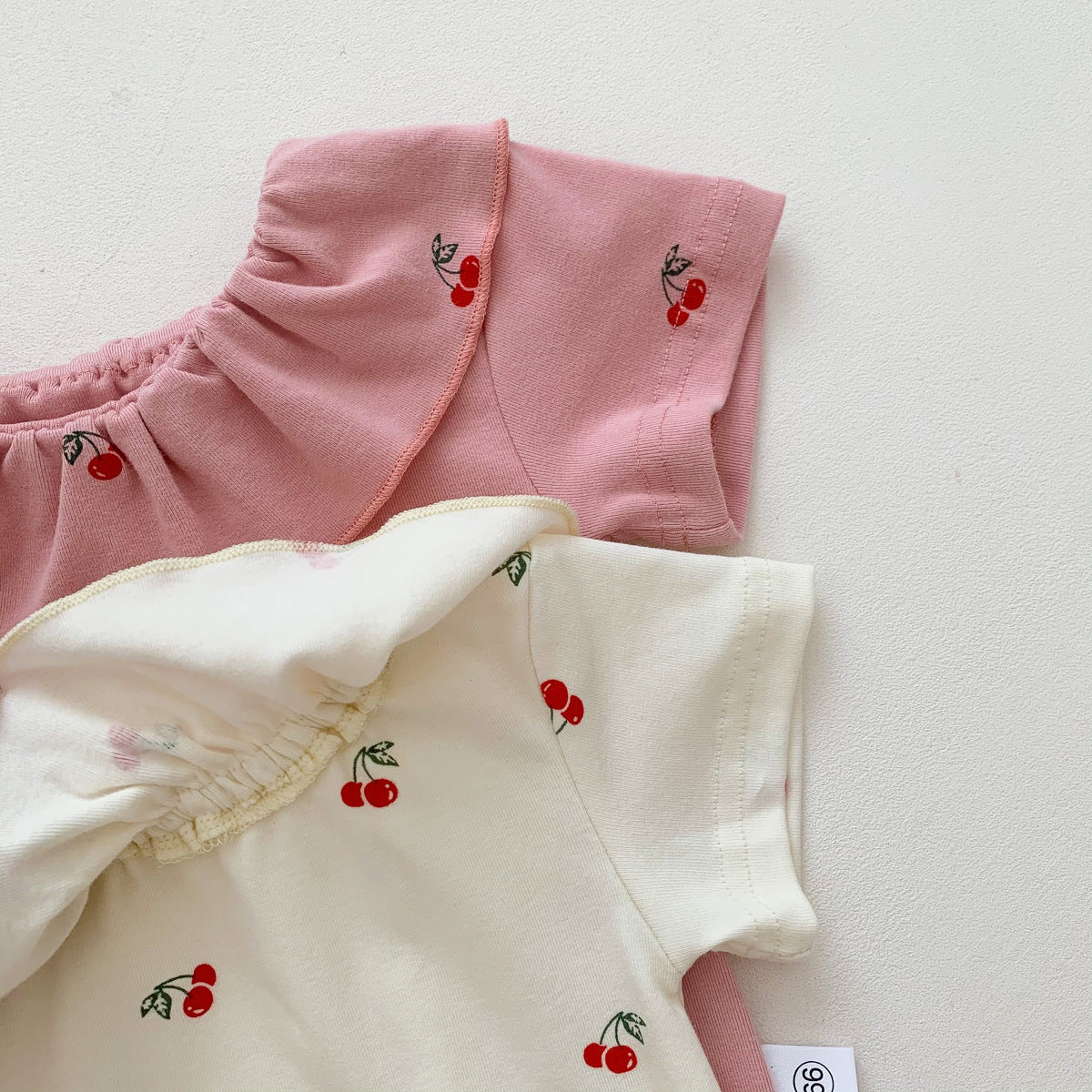 Angelic Cute Pure Cotton Bodysuit for Baby Girls