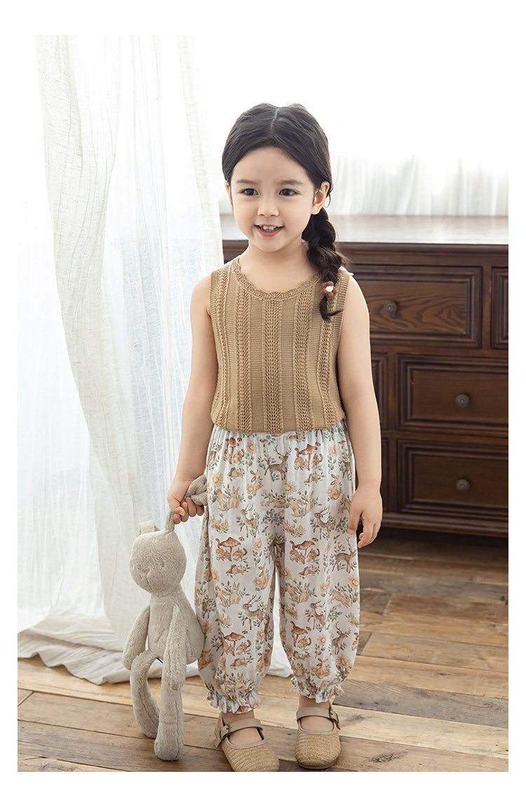 Cool and Comfortable Wide-Leg Pants for Girls in Summer