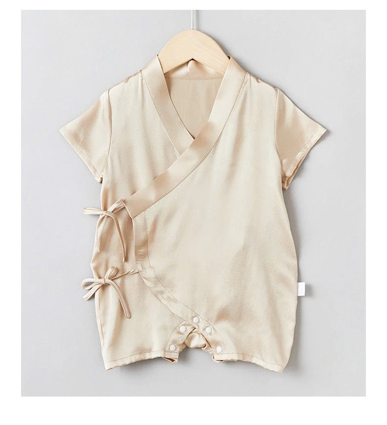 Silk Baby Romper (100% Mulberry Silk)