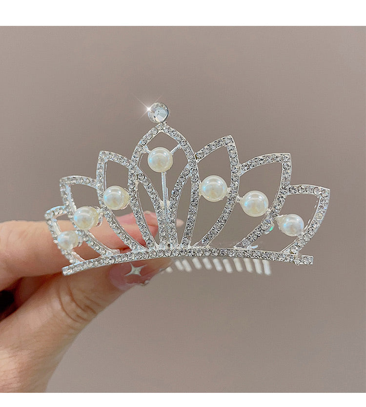 Girls crown hairpin