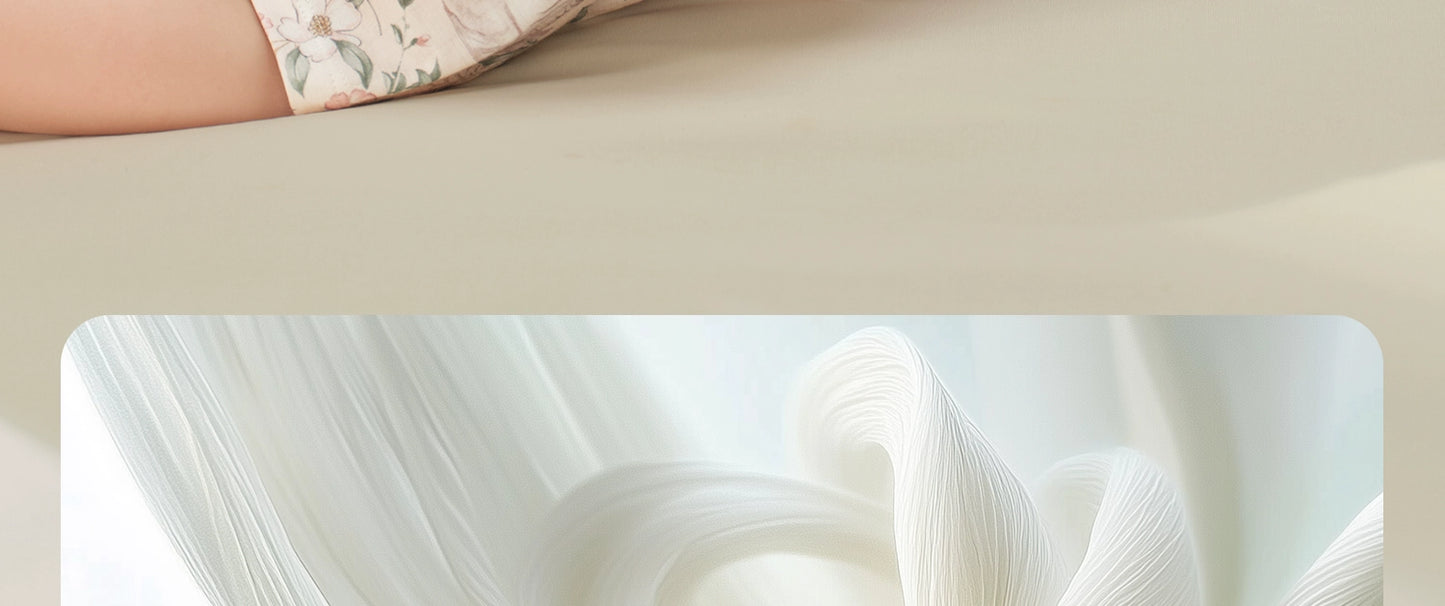 Breathable Pure Cotton Separate-suit