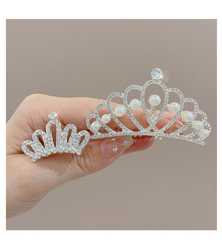 Girls crown hairpin