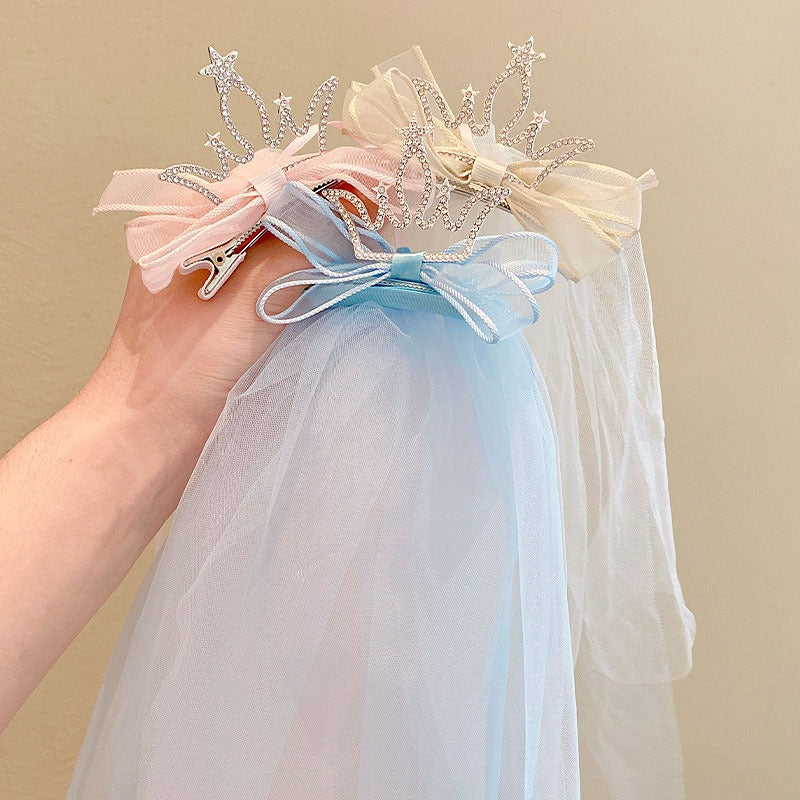 Girl Princess Crown Veil