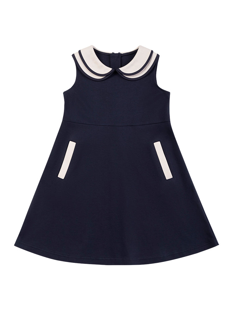 Sleeveless Girls' Dress_001