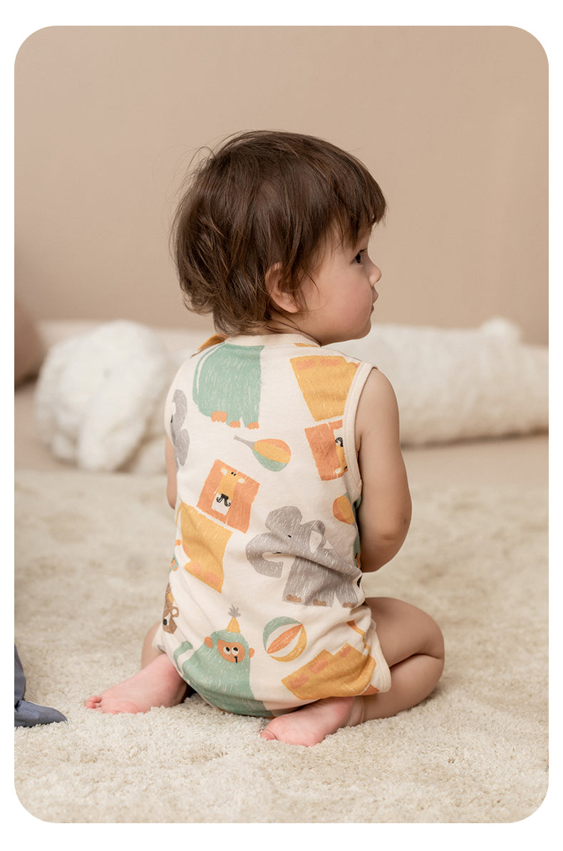 Angelic Baby summer sleeveless cotton  bodysuit