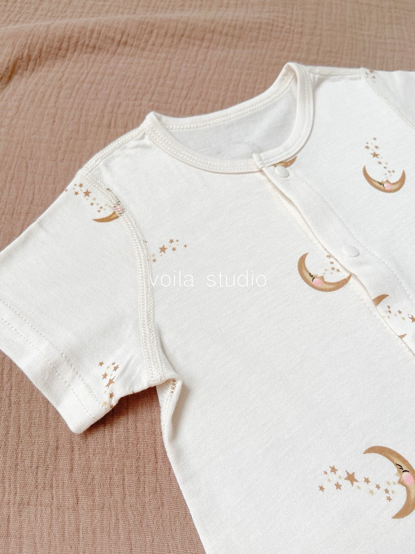 Cute Pure Cotton Bodysuit for Baby Boys